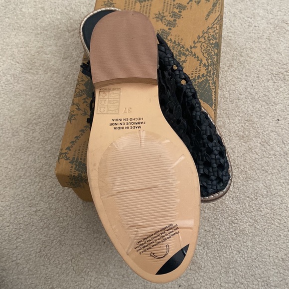 Free People Mirage Woven Flat sz 37 - Picture 4 of 13